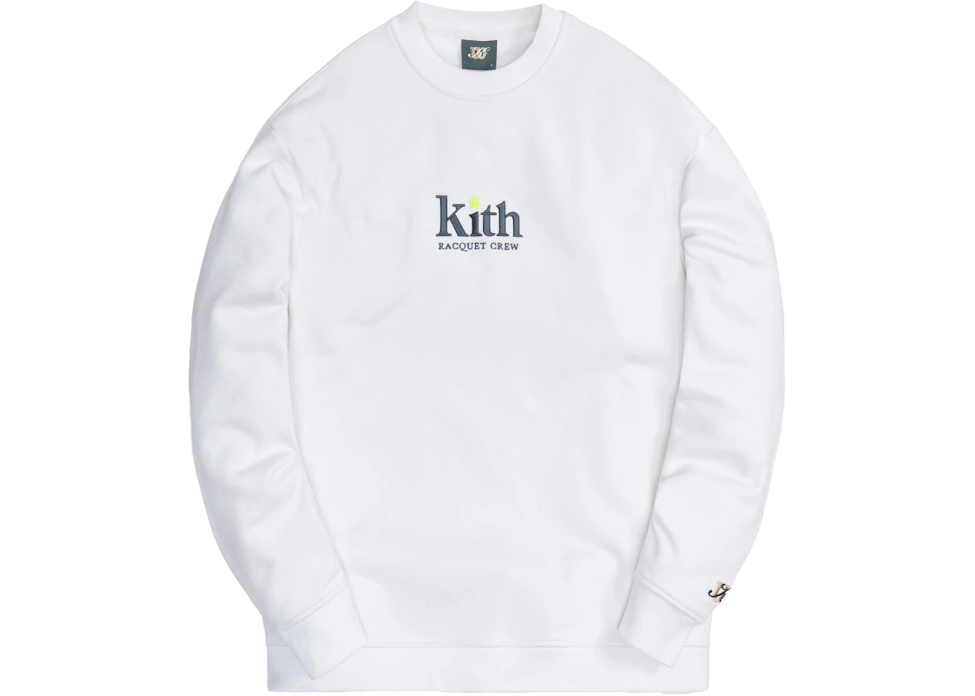 Kith x Wilson Serif Crewneck White