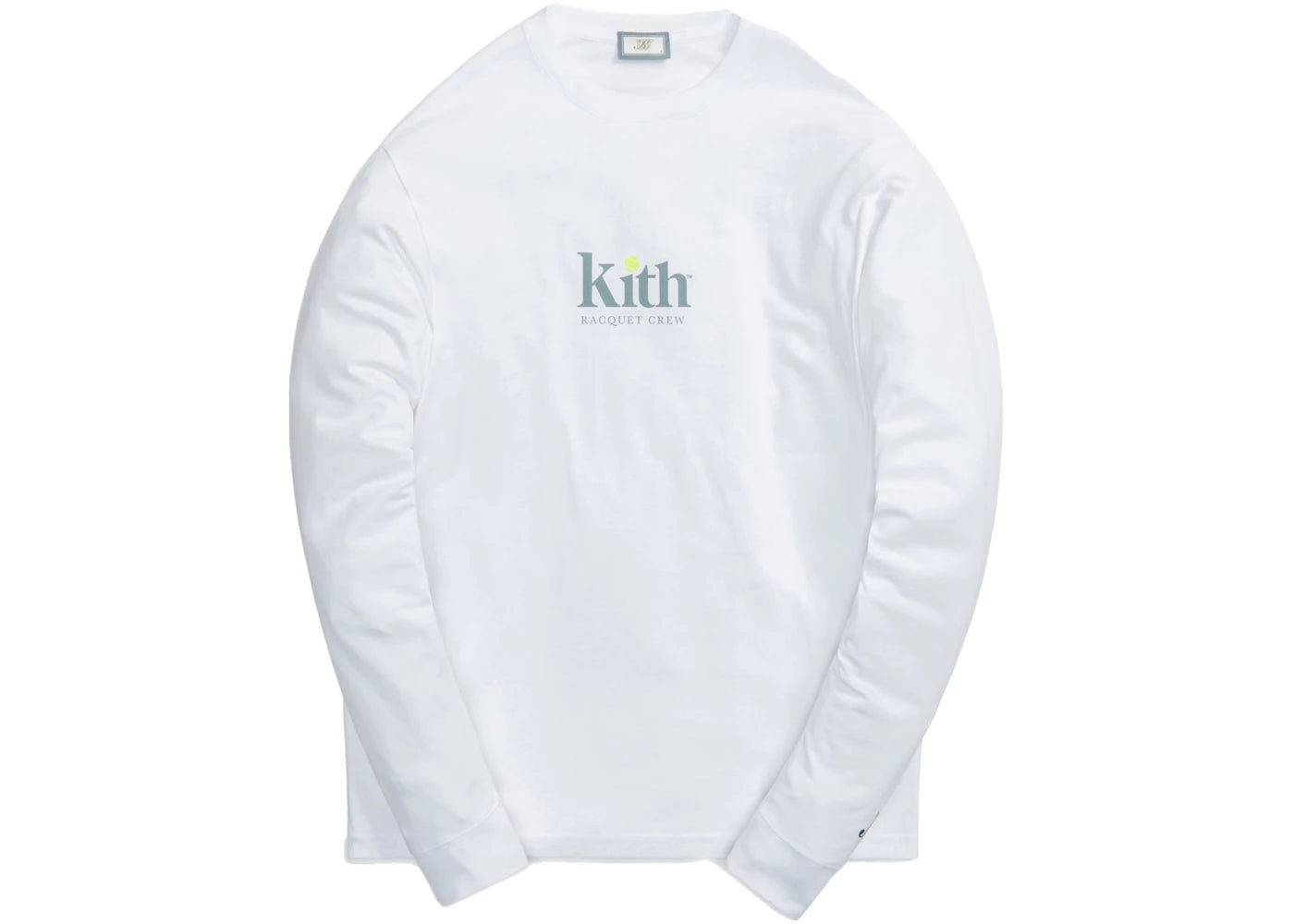 Kith x Wilson Serif L/S Tee White