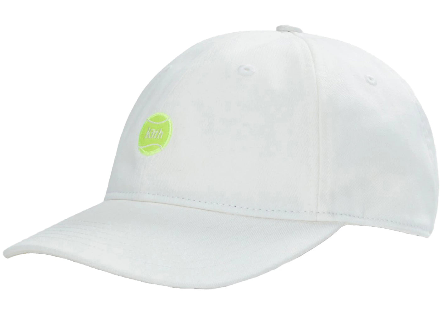 Kith x Wilson Serif Tennis Ball Cap White