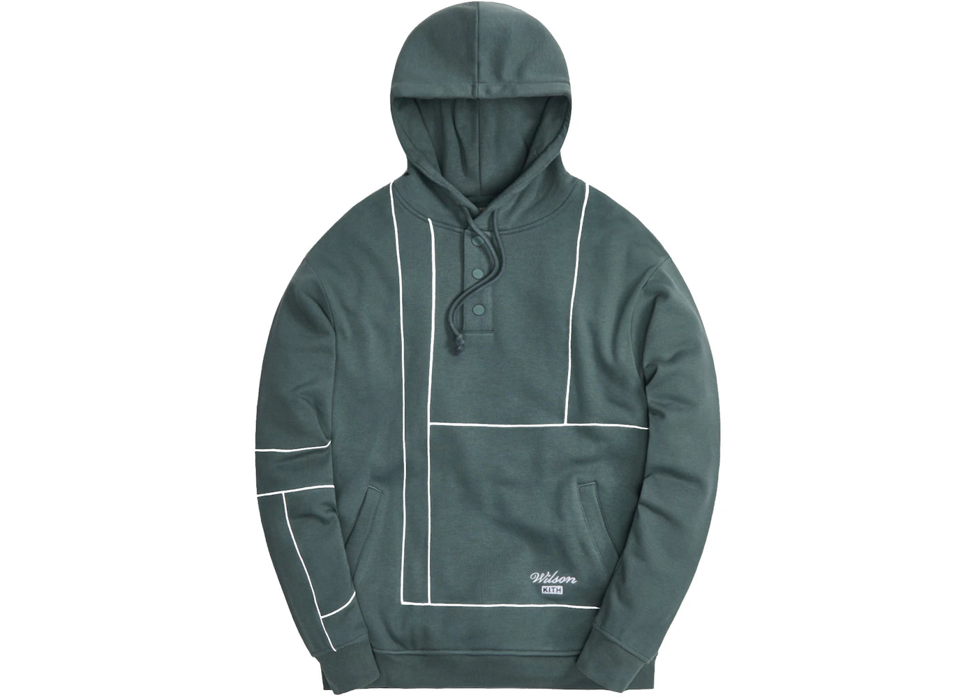 Kith x Wilson Williams IV Hoodie Court Green