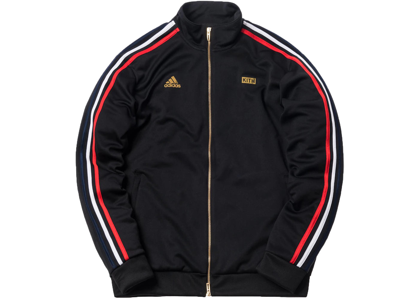 Kith x adidas 3-Stripes Track Jacket Black