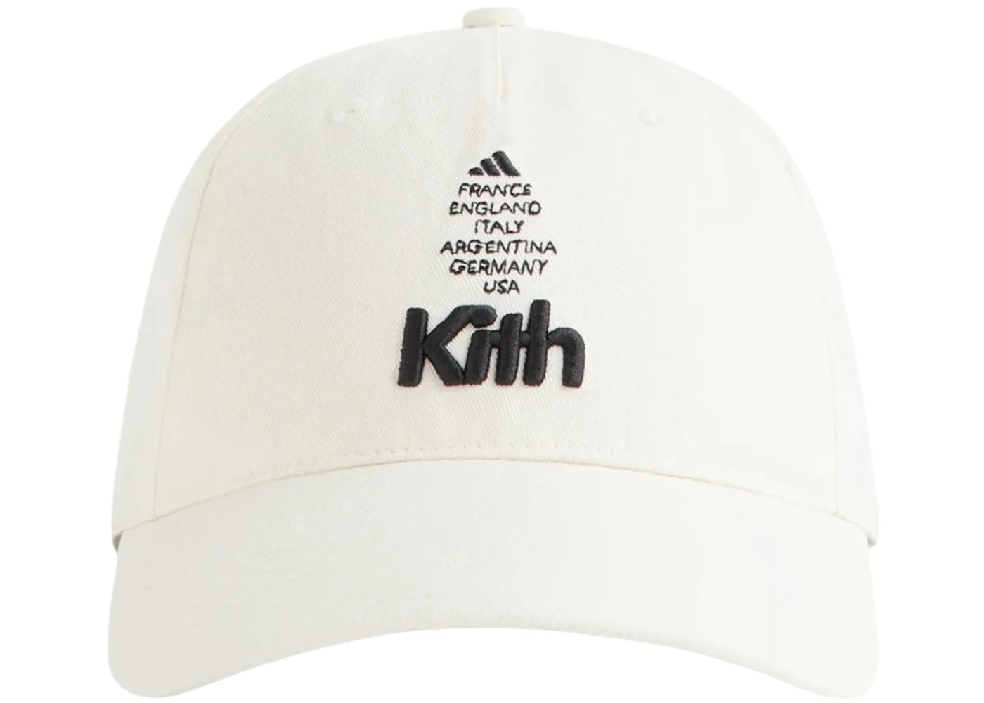 Kith x adidas Football Cap Chalk White