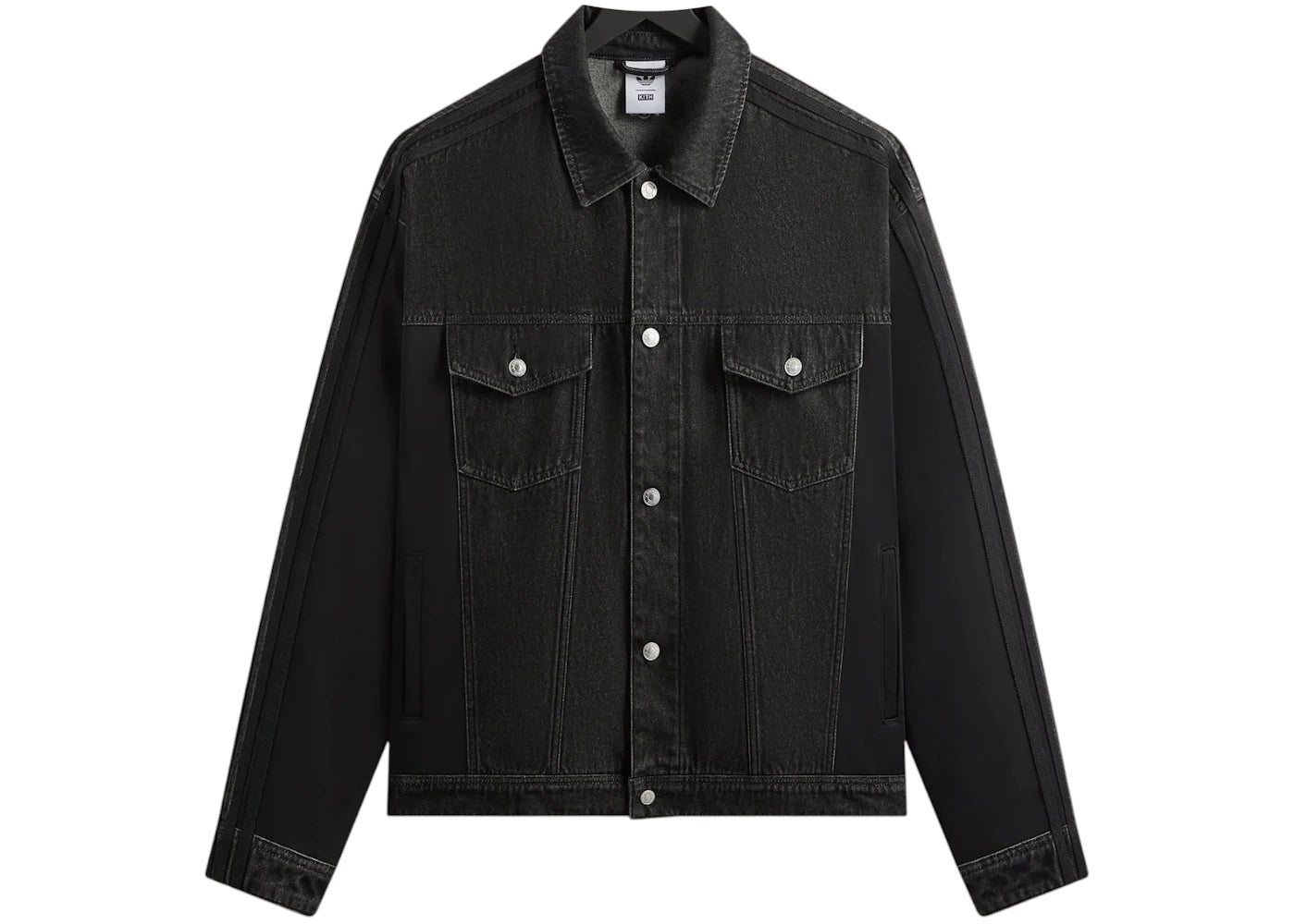 Kith x adidas Football Denim Jacket Black