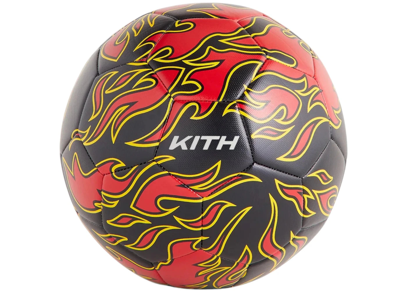 Kith x adidas Football Flame Soccer Ball Black