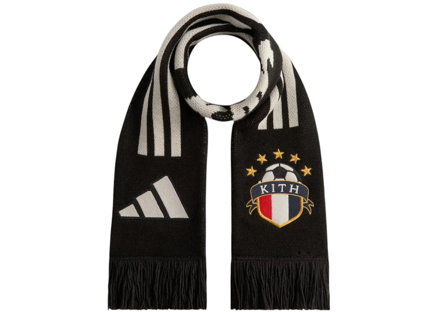 Kith x adidas Football Scarf Black