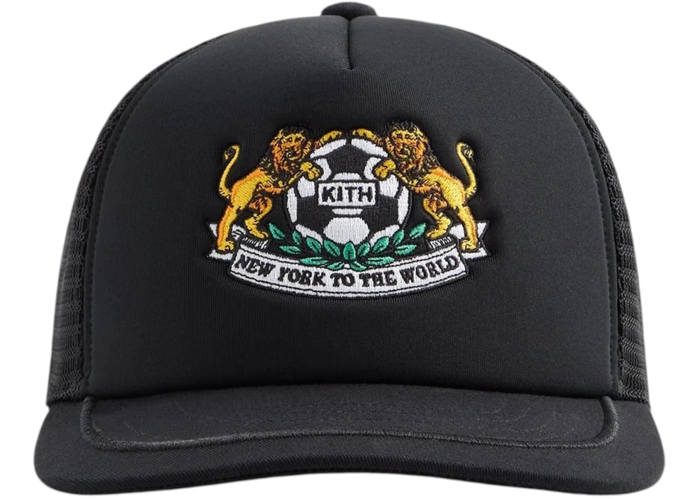 Kith x adidas Football Trucker Hat Black