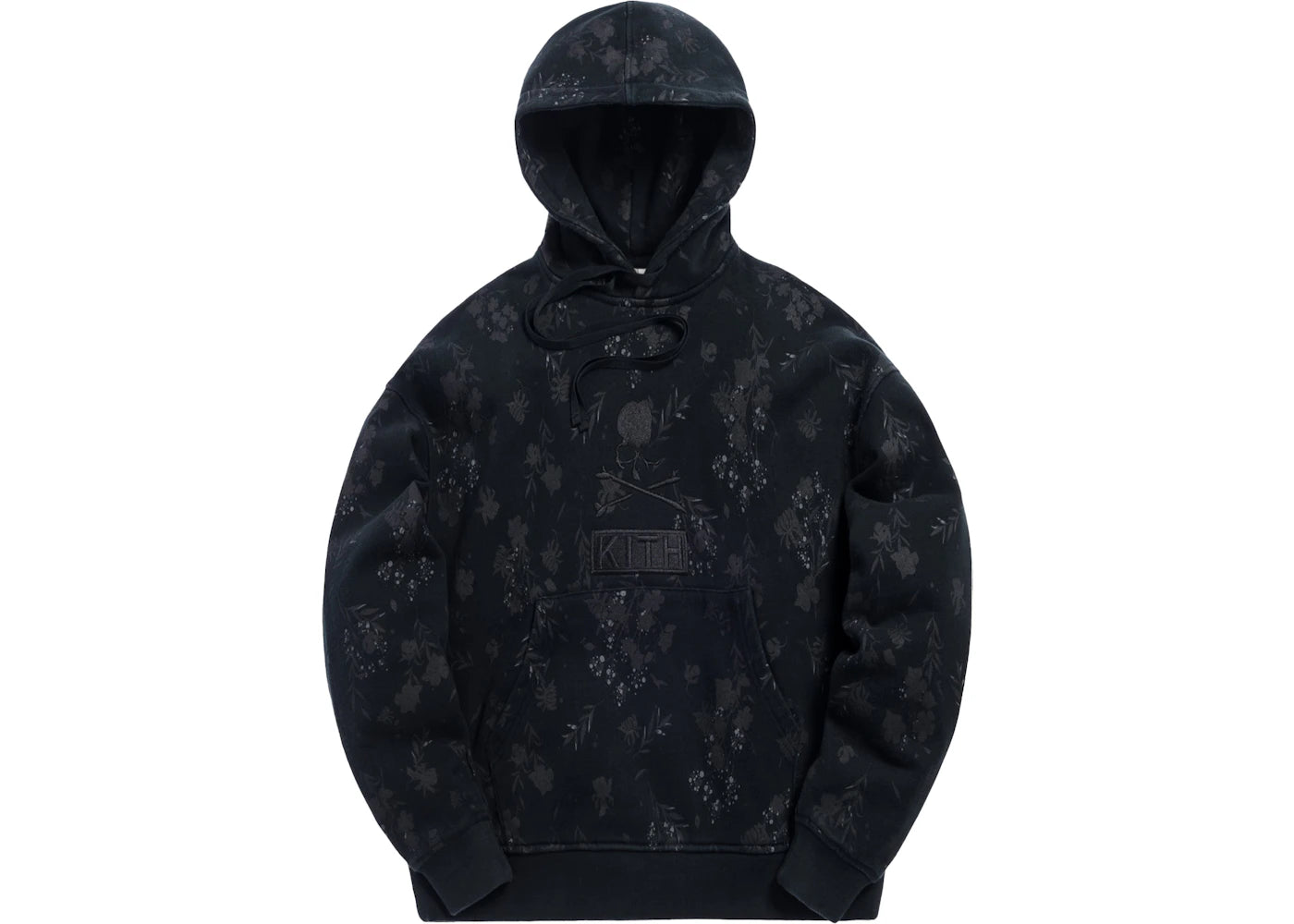 Kith x mastermind WORLD Fleece Pullover Hoodie Black