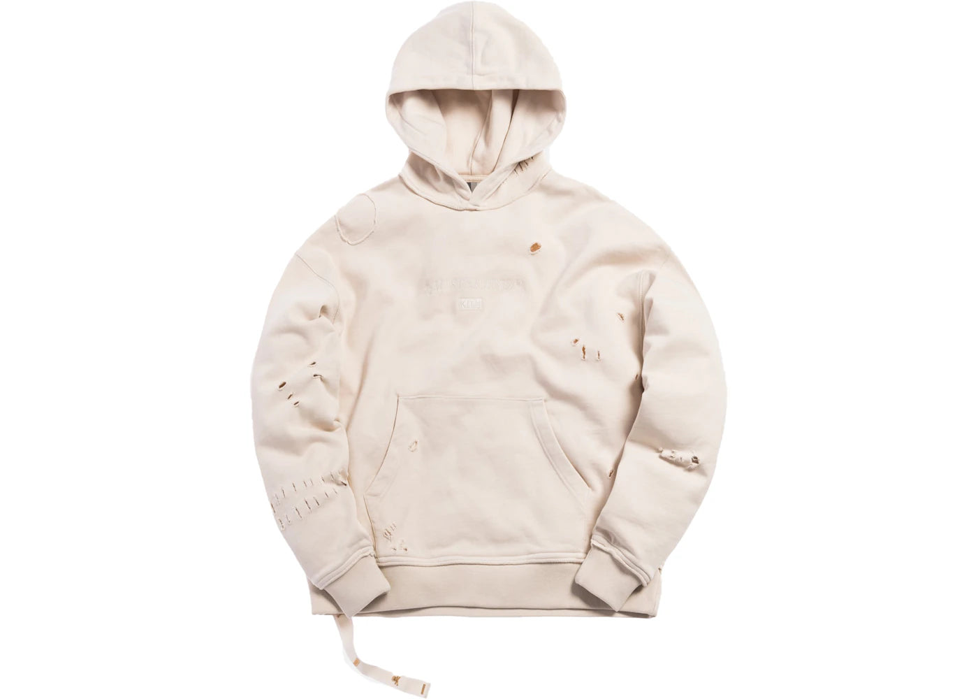 Kith x mastermind WORLD Knit Hoodie Turtle Dove