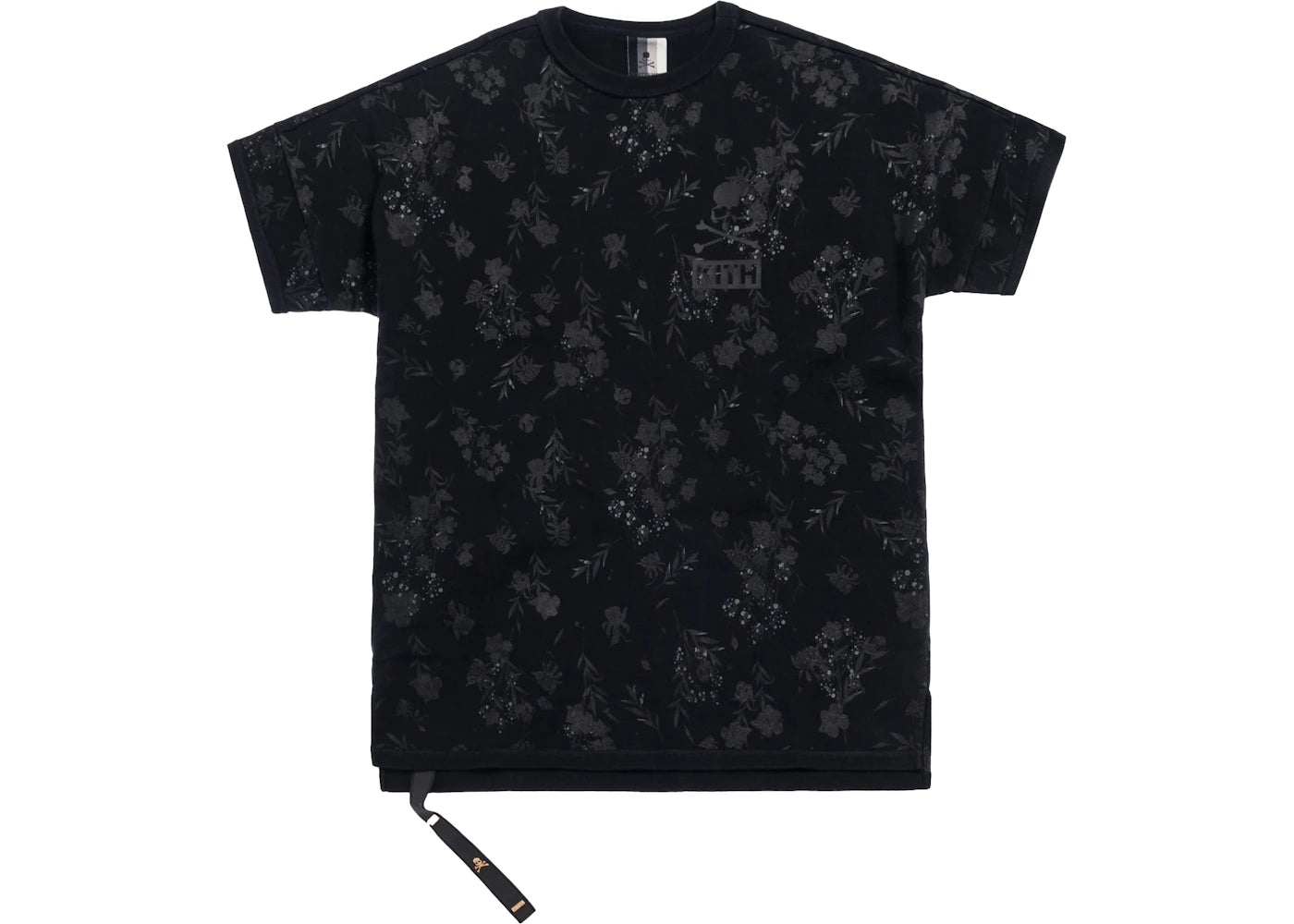 Kith x mastermind WORLD Reverse Floral Tee Black