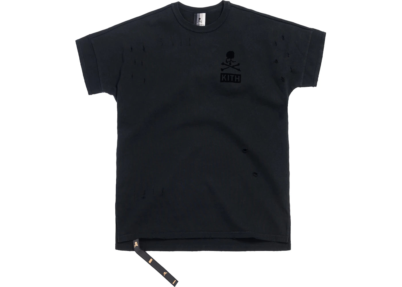 Kith x mastermind WORLD Reverse Tee Black