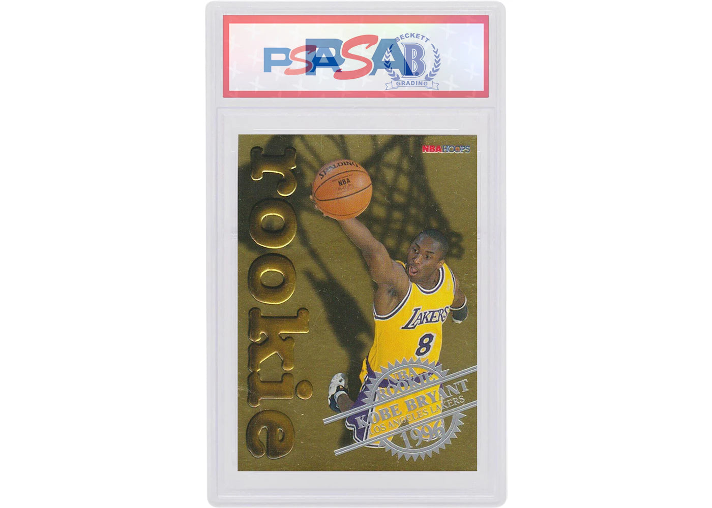 Kobe Bryant 1996 Panini Hoops Rookies Rookie Gold Foil #3 (PSA or BGS Graded)