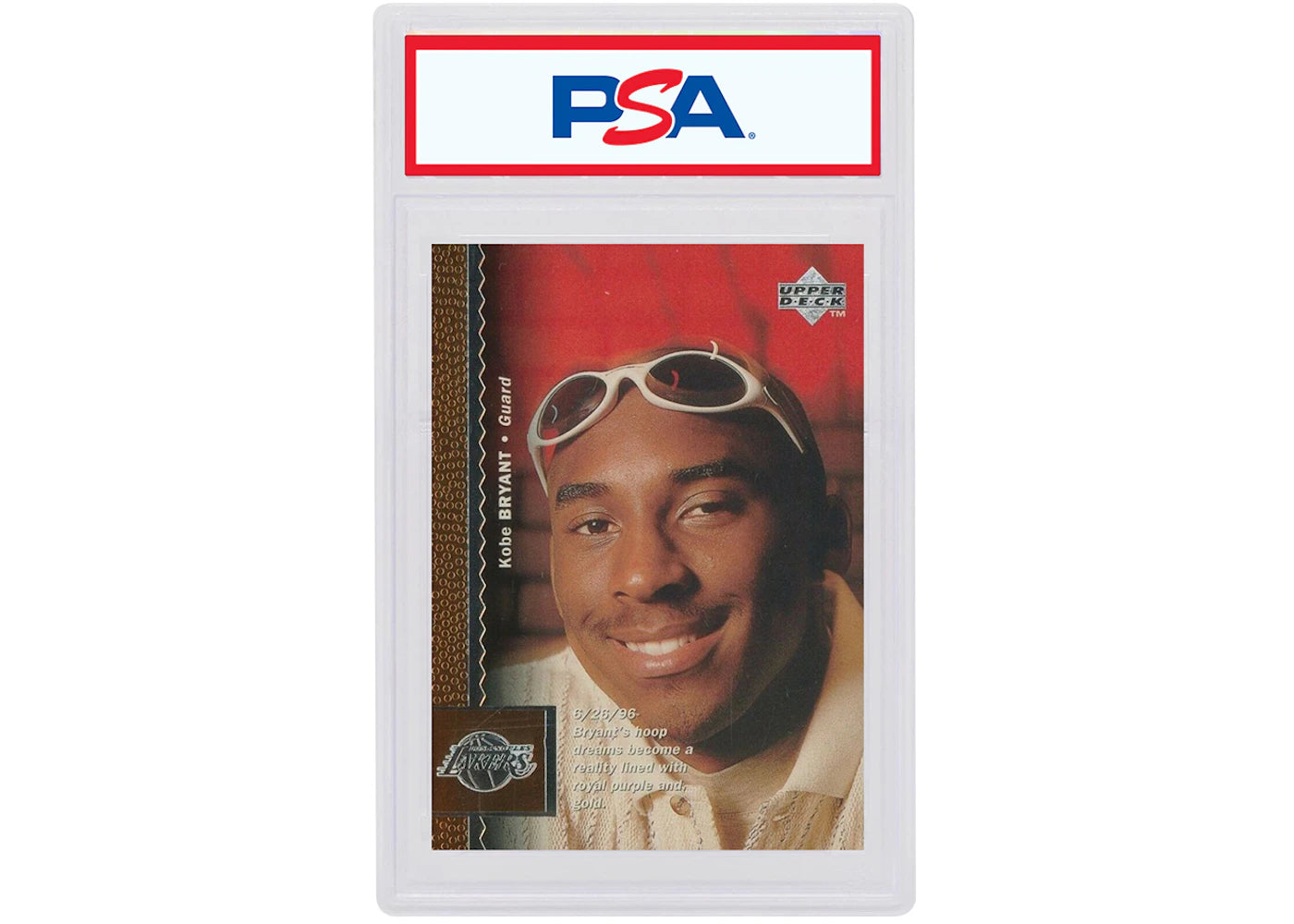 Kobe Bryant 1996 Upper Deck Rookie #58 (PSA or BGS Graded)