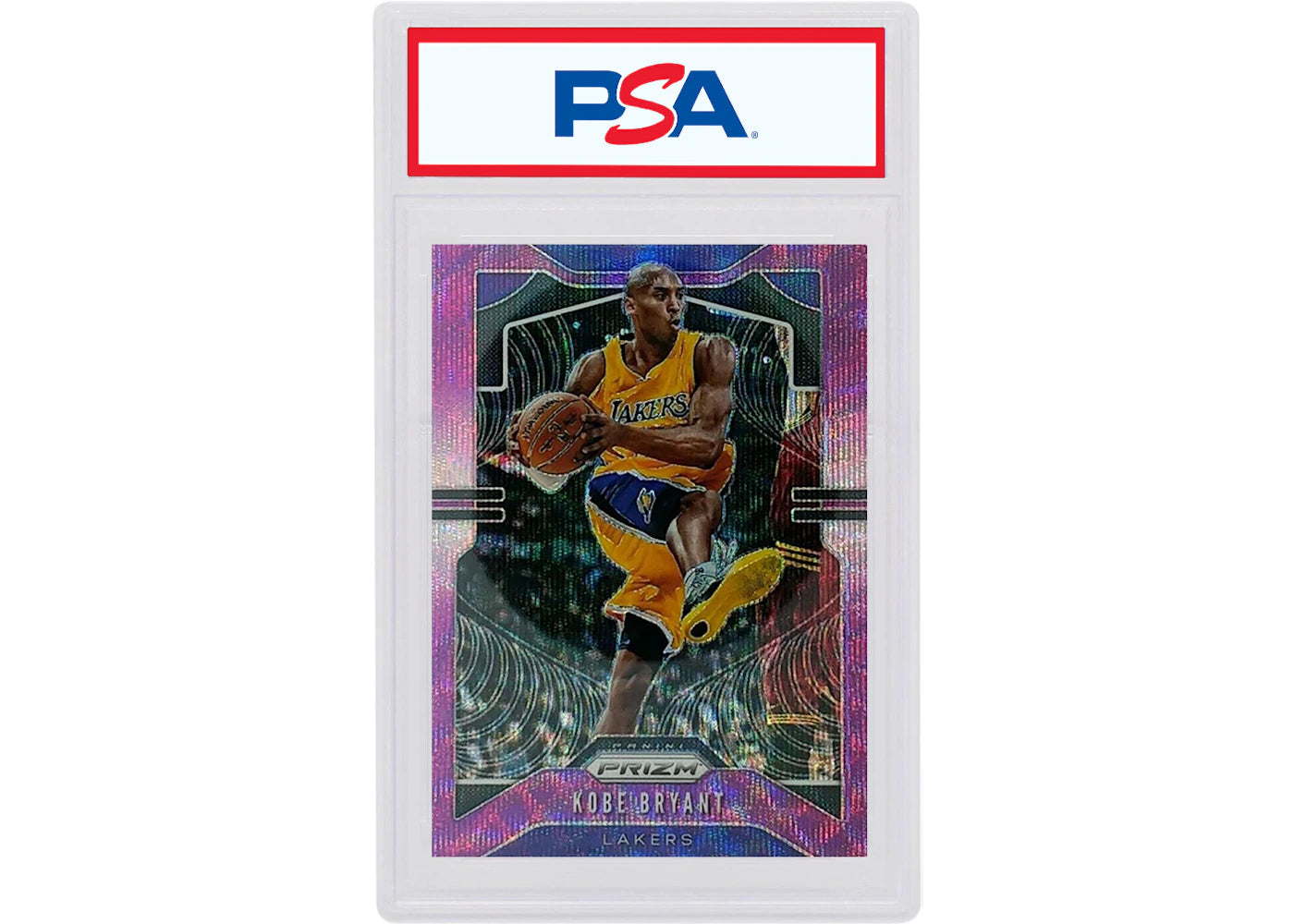 Kobe Bryant 2019 Panini Prizm Purple Wave #8 (PSA or BGS Graded)