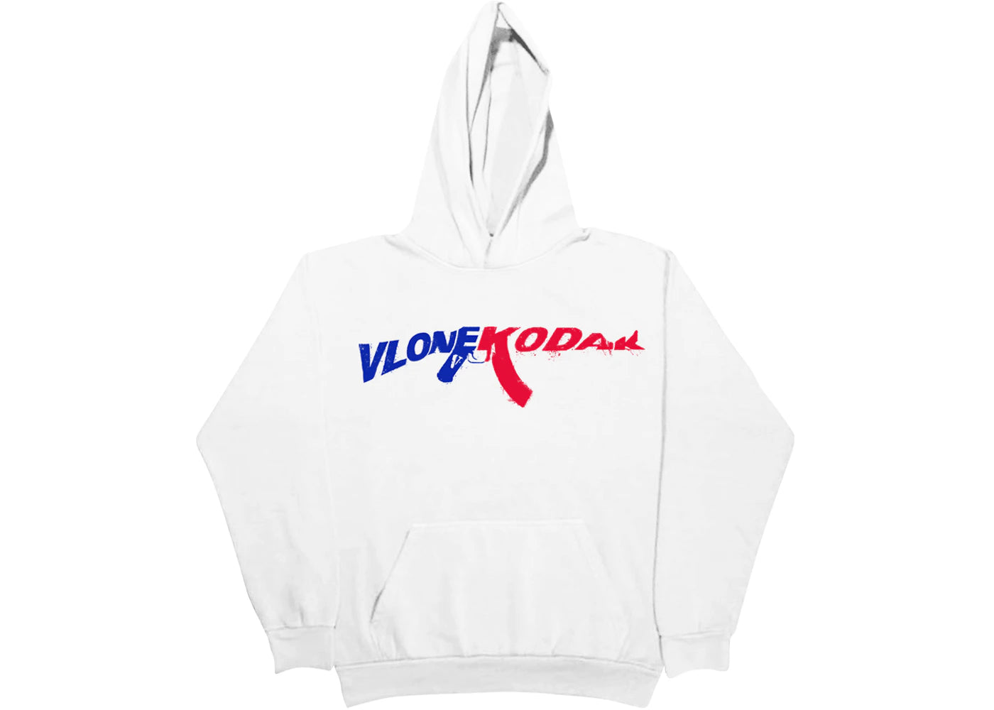 Kodak Black x Vlone 47 Hoodie White