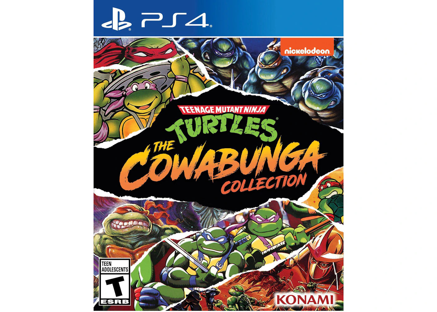 Konami PS4 Teenage Mutant Ninja Turtles: The Cowabunga Collection Video Game