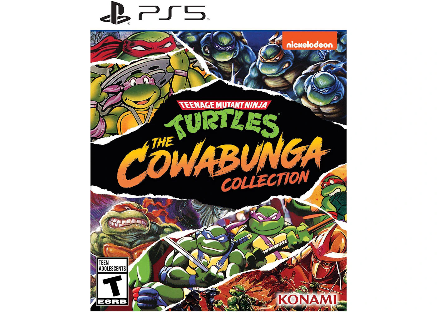 Konami PS5 Teenage Mutant Ninja Turtles: The Cowabunga Collection Video Game