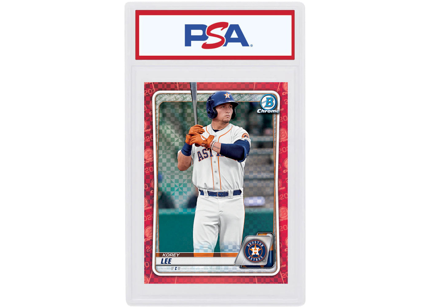 Korey Lee 2020 Bowman Chrome X Red X-Fractor 1/1 #BCP-193