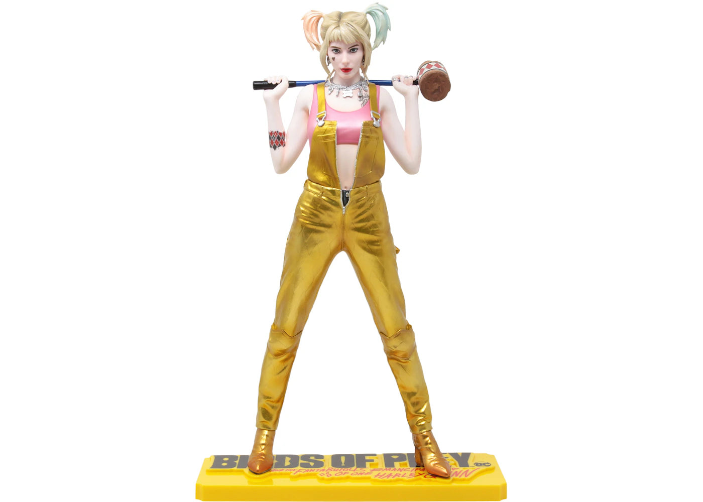 Kotobukiya ARTFX DC Universe Birds Of Prey Harley Quinn Figure Gold