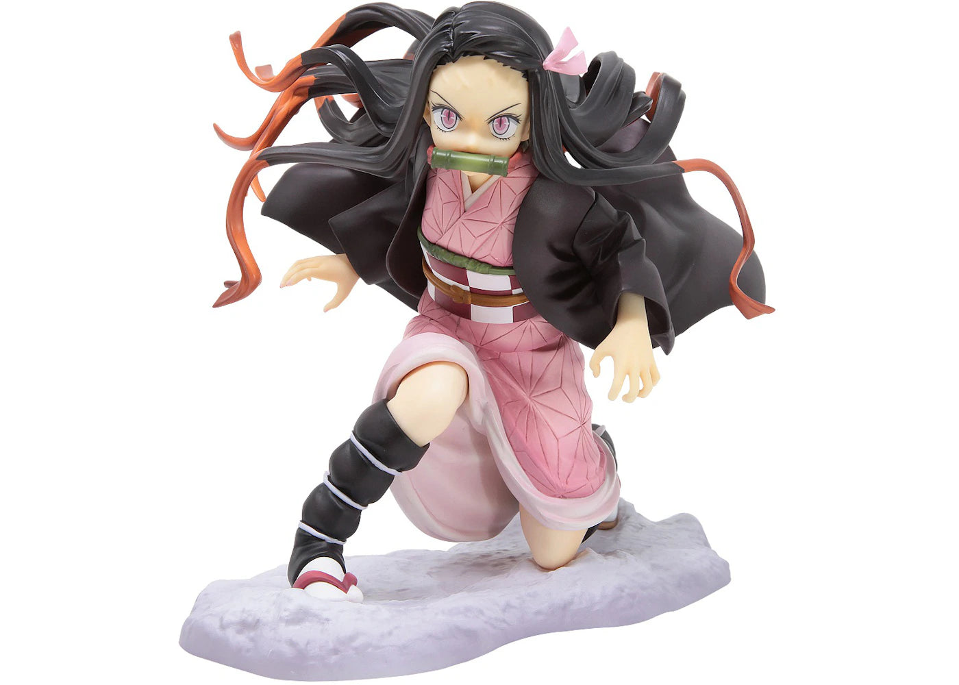 Kotobukiya ARTFX J Demon Slayer Nezuko Kamado Figure Brown & PInk