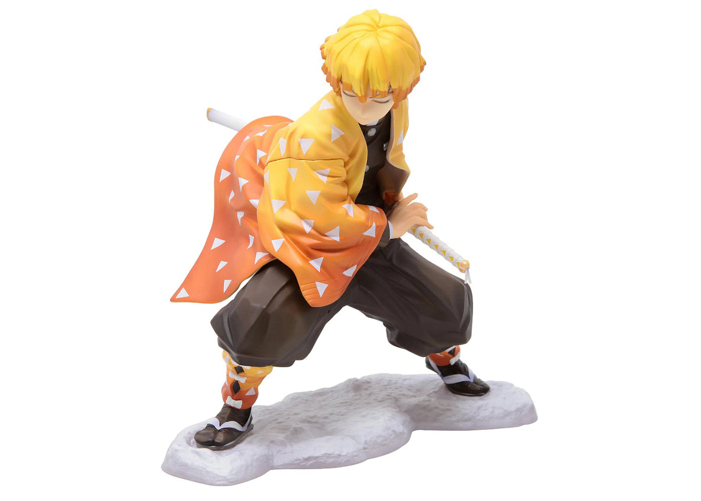 Kotobukiya ARTFX J Demon Slayer Zenitsu Agatsuma Figure Orange