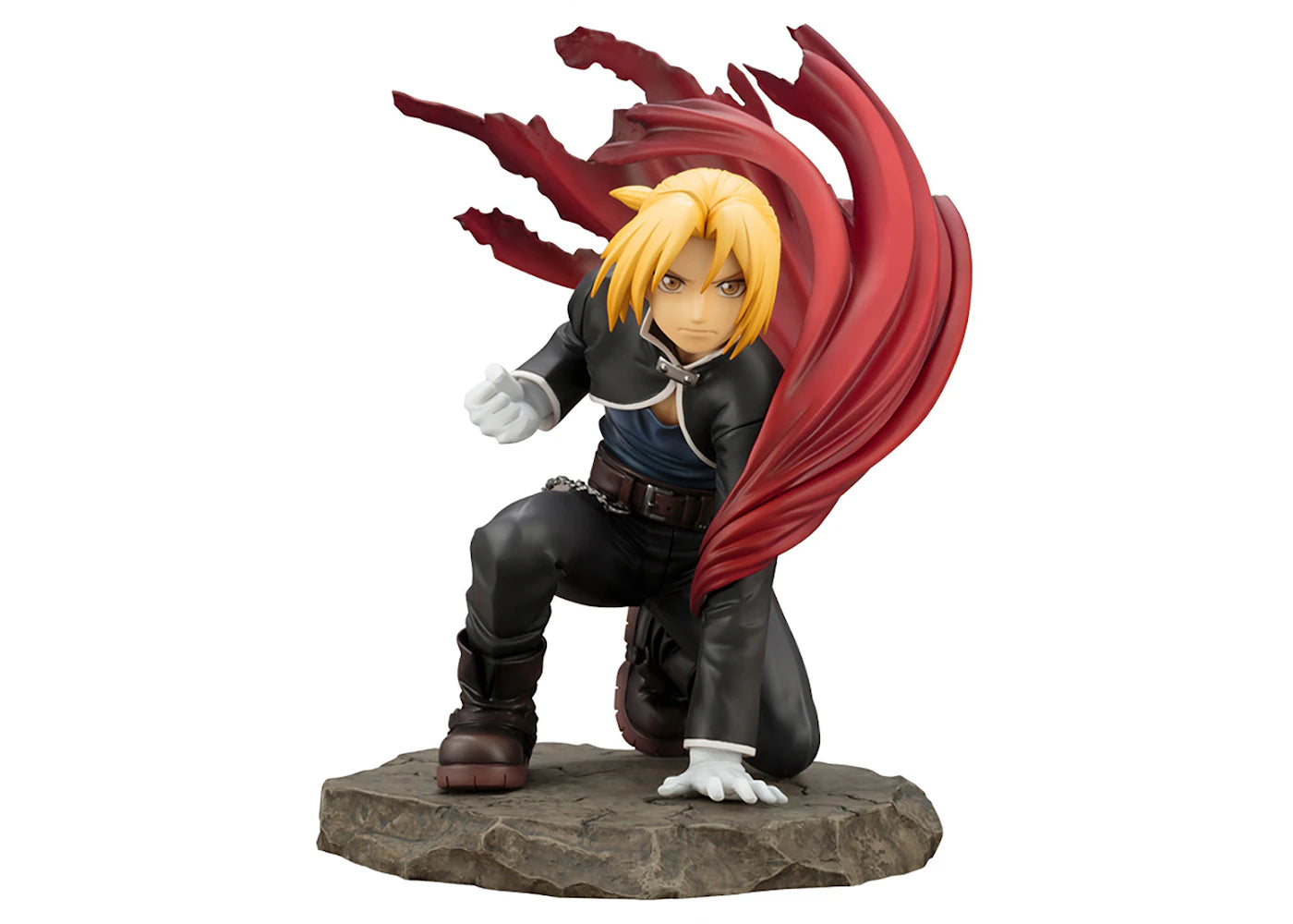 Kotobukiya ARTFX J Fullmetal Alchemist Edward Elric Re-Run Figure Black