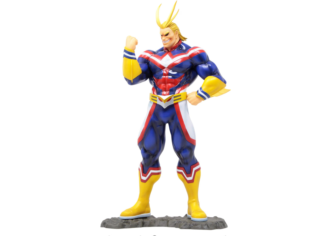Kotobukiya ARTFX J My Hero Academia All Might With Bonus Face Part Figure Blue