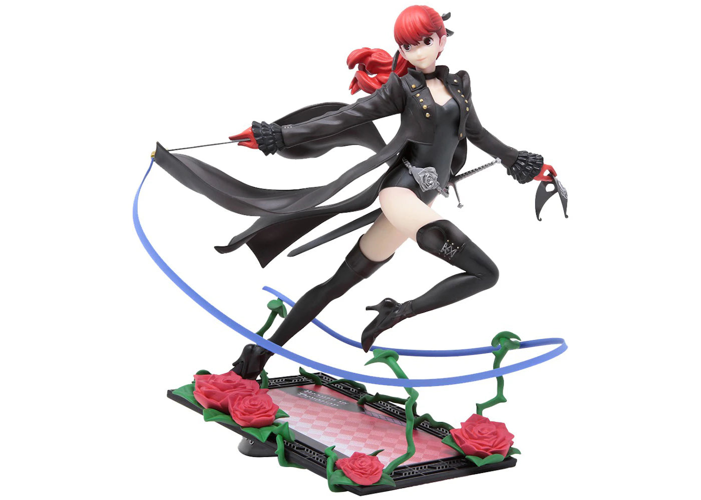Kotobukiya ARTFX J Persona 5 Royal Kasumi Yoshizawa Phantom Thief Version With Bonus Face Part Figure Black