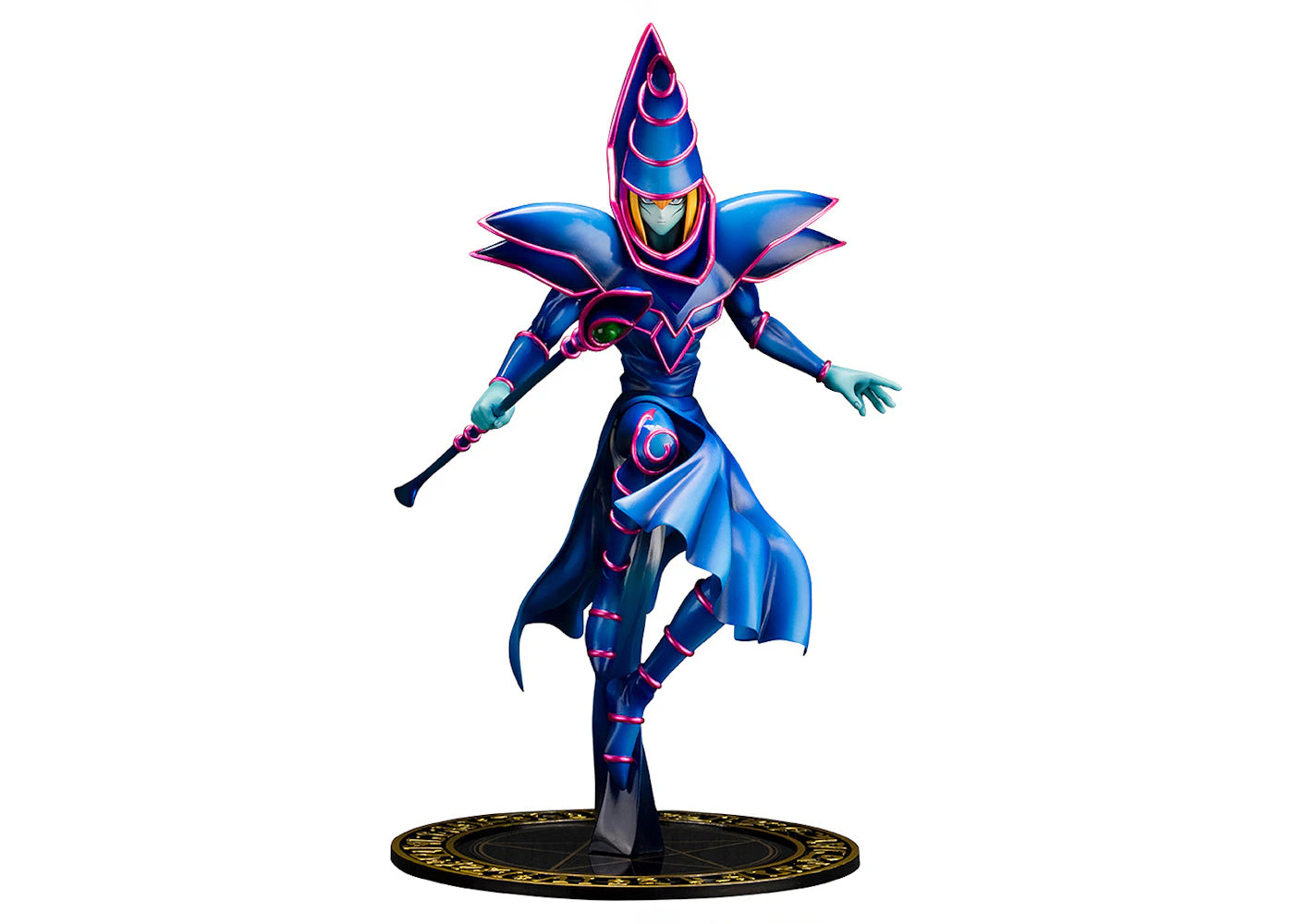 Kotobukiya ARTFX J Yu-Gi-Oh! Dark Magician Figure Blue