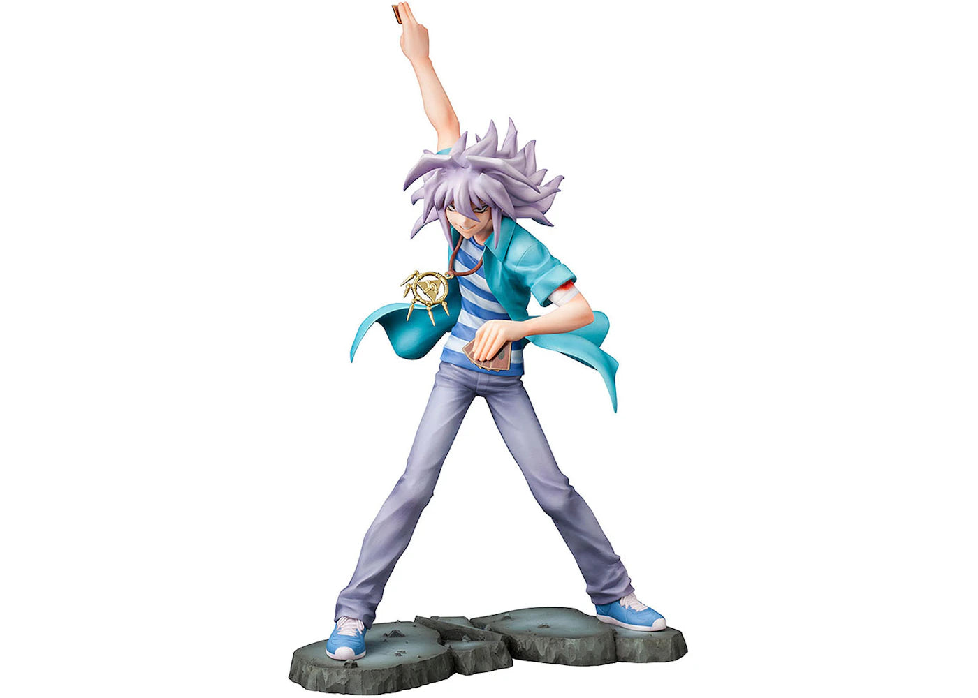 Kotobukiya ARTFX J Yu-Gi-Oh! Yami Bakura Figure Teal