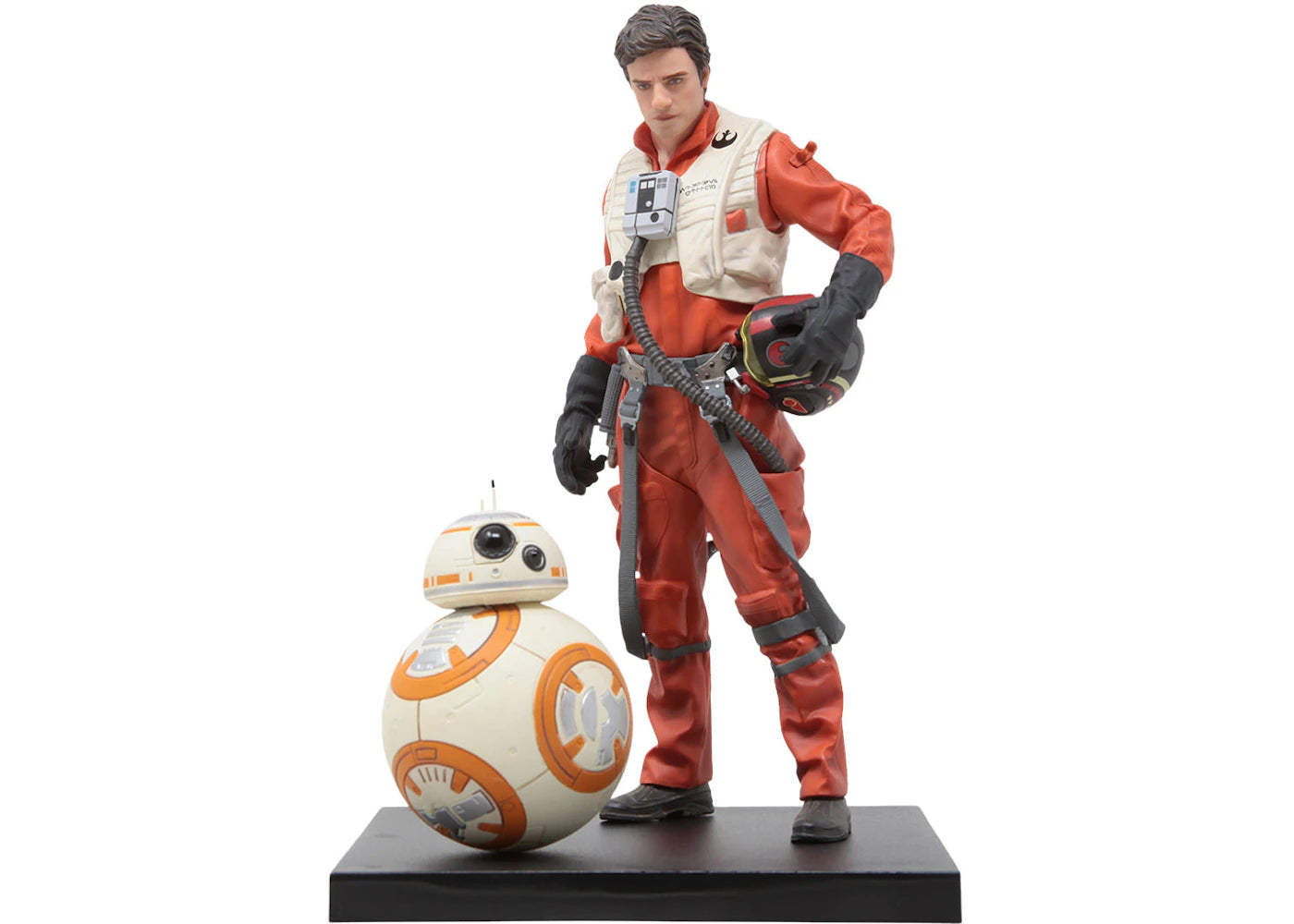 Kotobukiya ARTFX+ Star Wars The Force Awakens Poe Dameron And BB-8 Two Pack Figure Orange