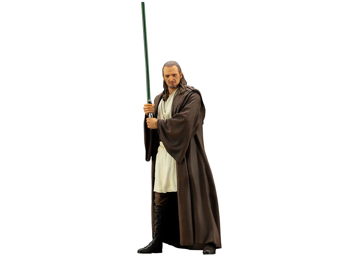 Kotobukiya ARTFX+ Star Wars The Phantom Menace Qui-Gon Jinn Figure Brown