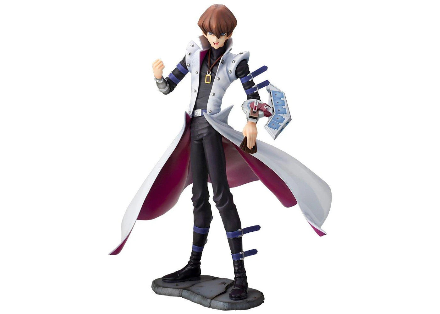 Kotobukiya Artfx J Yu-Gi-Oh! Duel With Destiny Seto Kaiba Statue Figure White