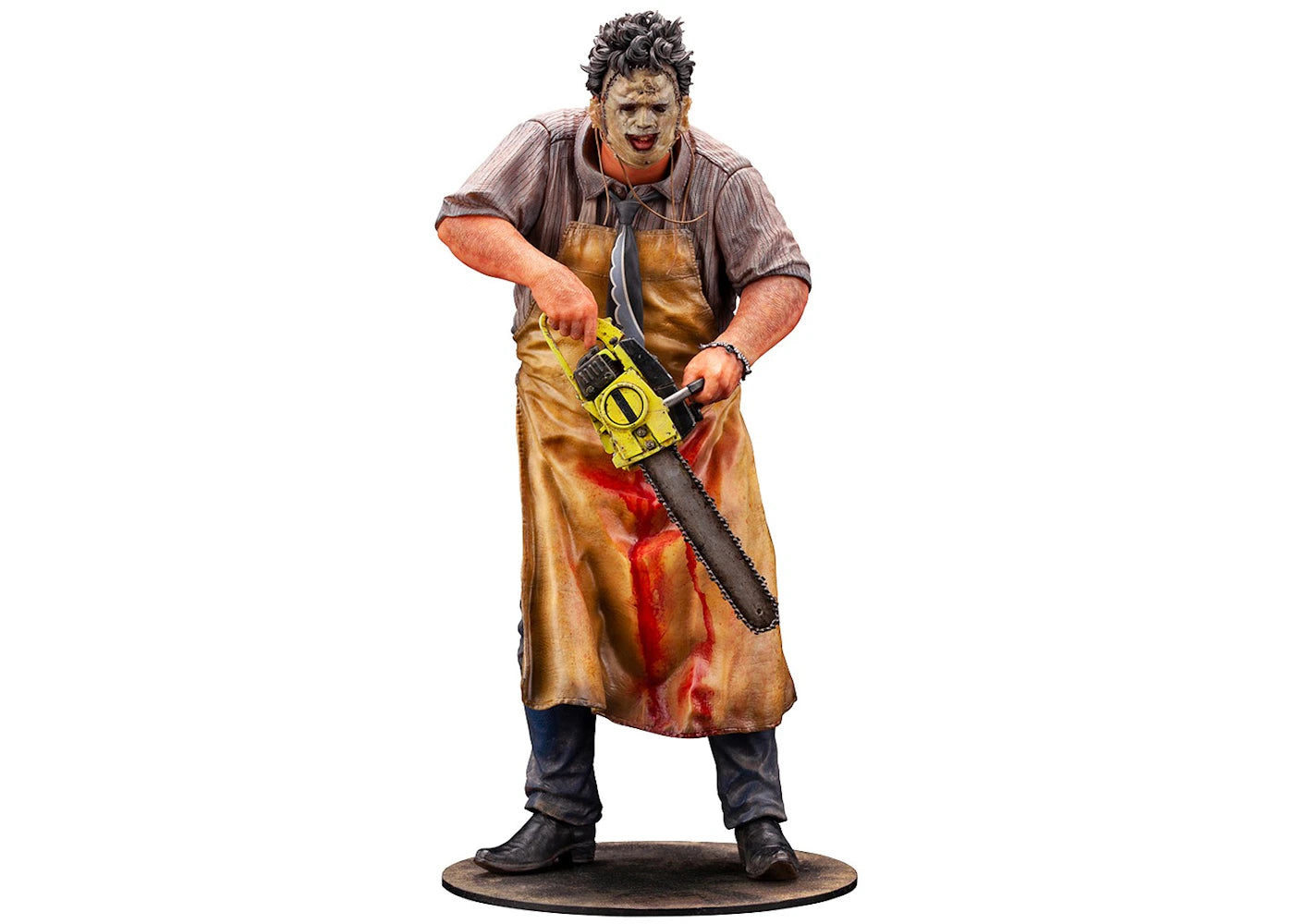 Kotobukiya Artfx The Texas Chainsaw Massacre 1974 Leatherface Statue Figure Yellow