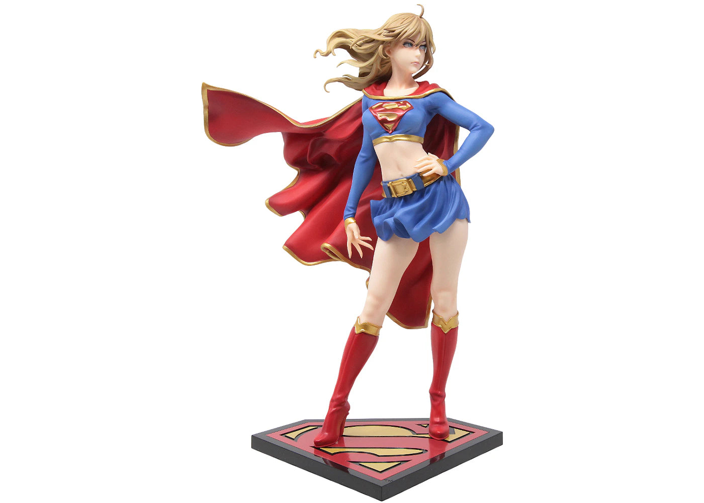 Kotobukiya DC Comics Supergirl Returns Bishoujo Re-Run Figure Blue & Red