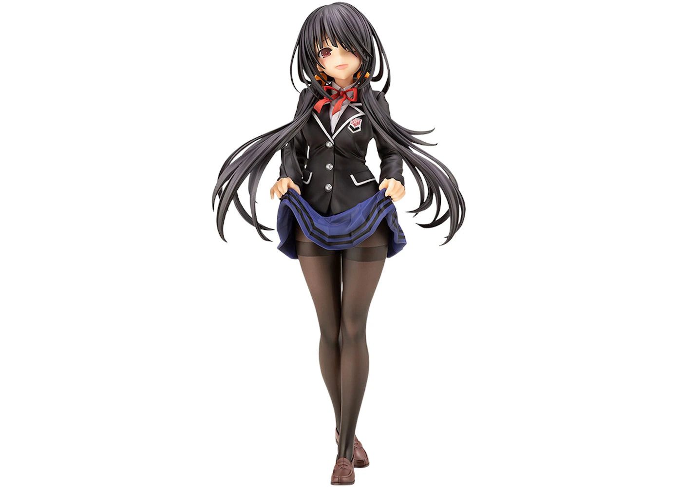 Kotobukiya Date A Live Iv Kurumi Tokisaki School Uniform Ver. Statue Black