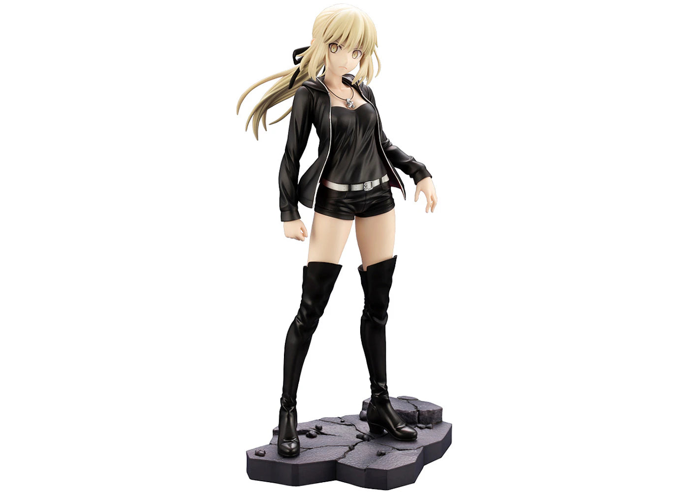 Kotobukiya Fate Grand Order Saber Altria Pendragon Alter Casual Version Ani Figure Black