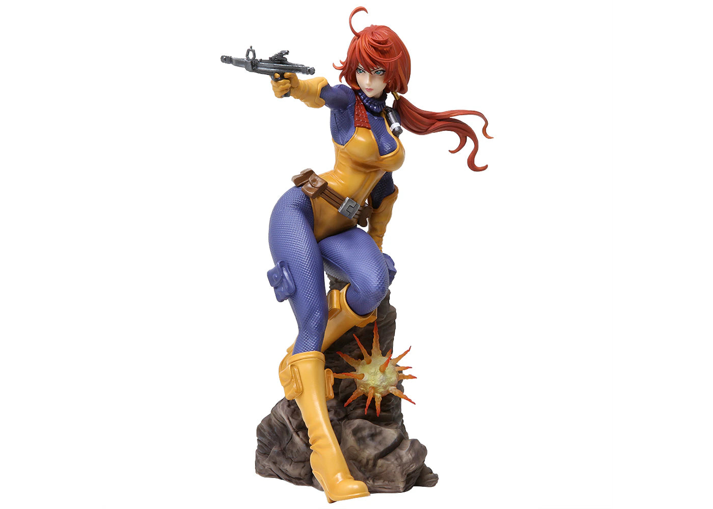 Kotobukiya G.I. Joe A Real American Hero Scarlett Bishoujo Figure Purple