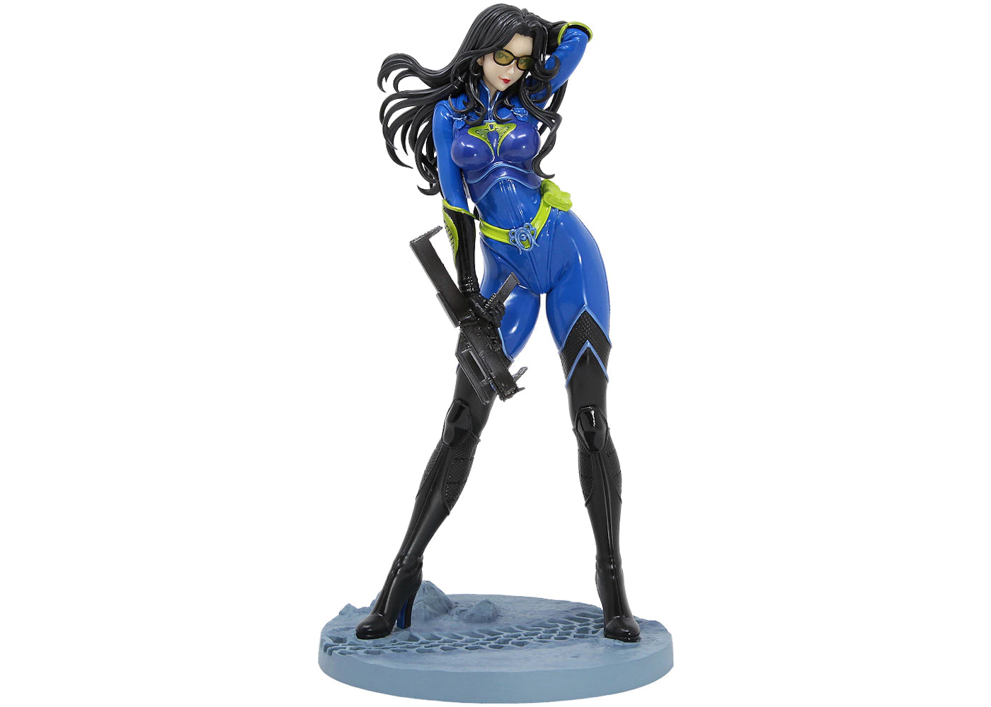 Kotobukiya G.I. Joe Baroness 25th Anniversary Blue Color Bishoujo Figure Blue