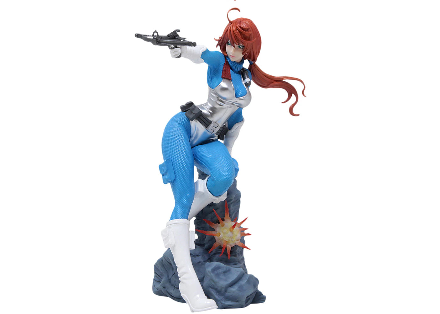 Kotobukiya G.I. Joe Scarlett Sky Blue Color Bishoujo Figure Blue