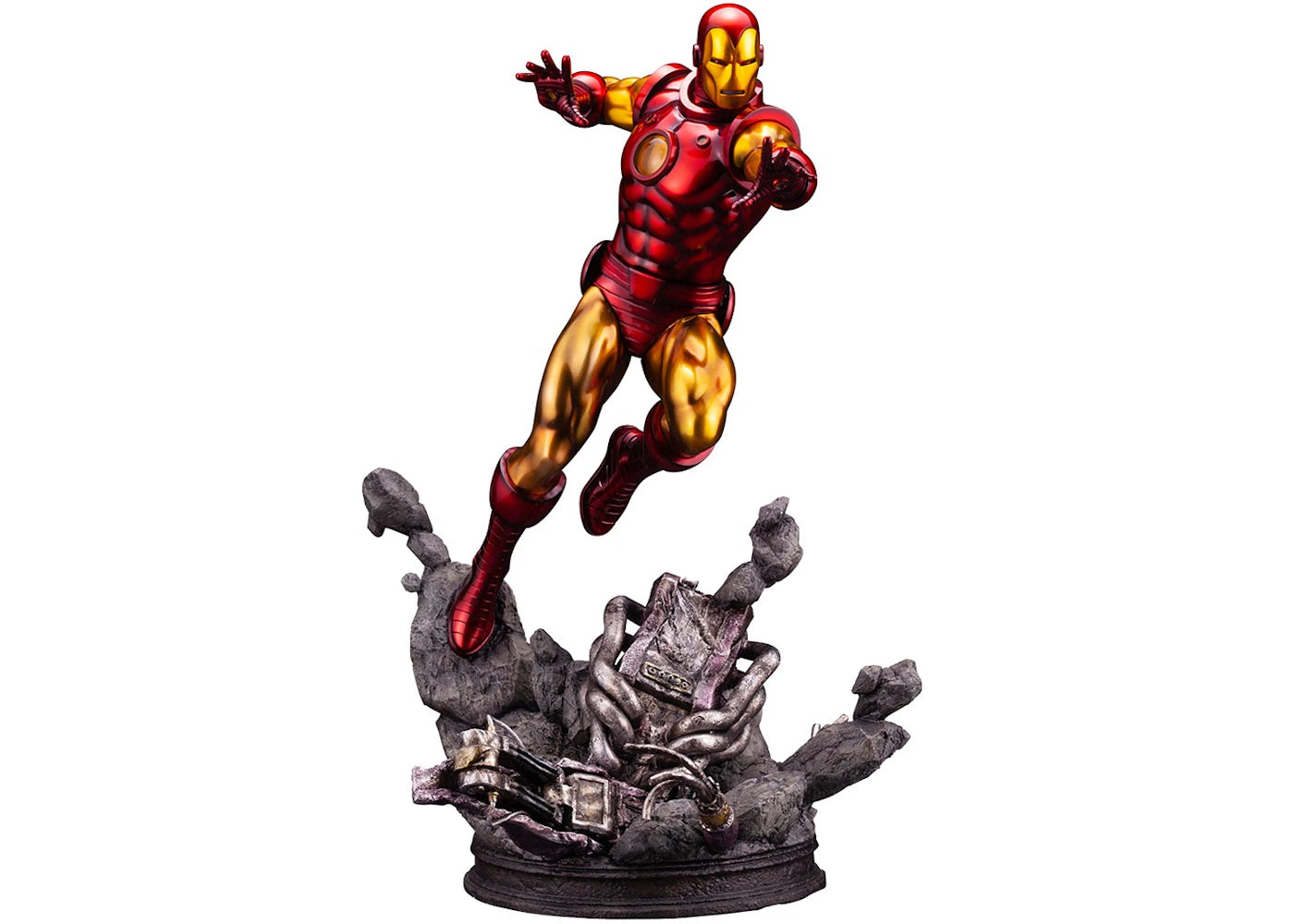 Kotobukiya Marvel Universe Avengers Iron Man Fine Art Statue Figure Red