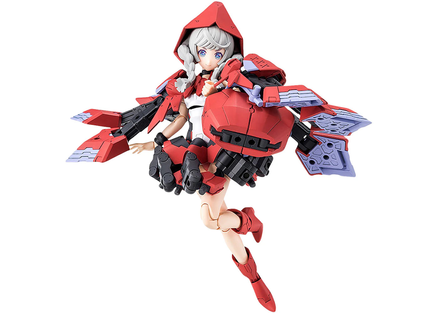 Kotobukiya Megami Device Chaos And Pretty Little Red Plastic Model Kit Red
