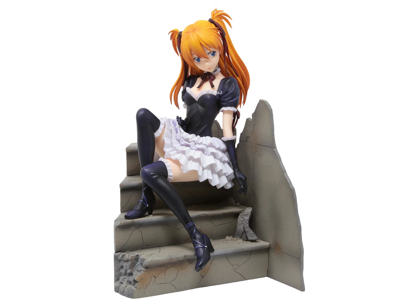 Kotobukiya Neon Genesis Evangelion Asuka Sohryu Langley Gothic And Lolita Costume Version Figure Orange