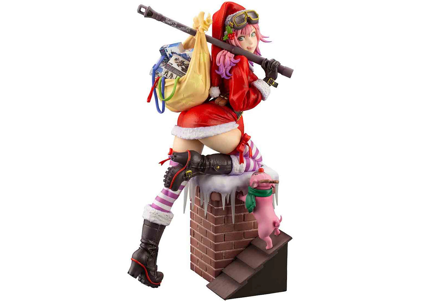 Kotobukiya Plastic Angels Anje Come Down The Chimney Bishoujo Statue Red