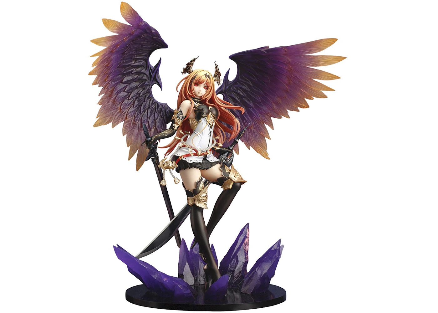 Kotobukiya Rage Of Bahamut Dark Angel Olivia Renewal Package Ver. Statue Figure Purple