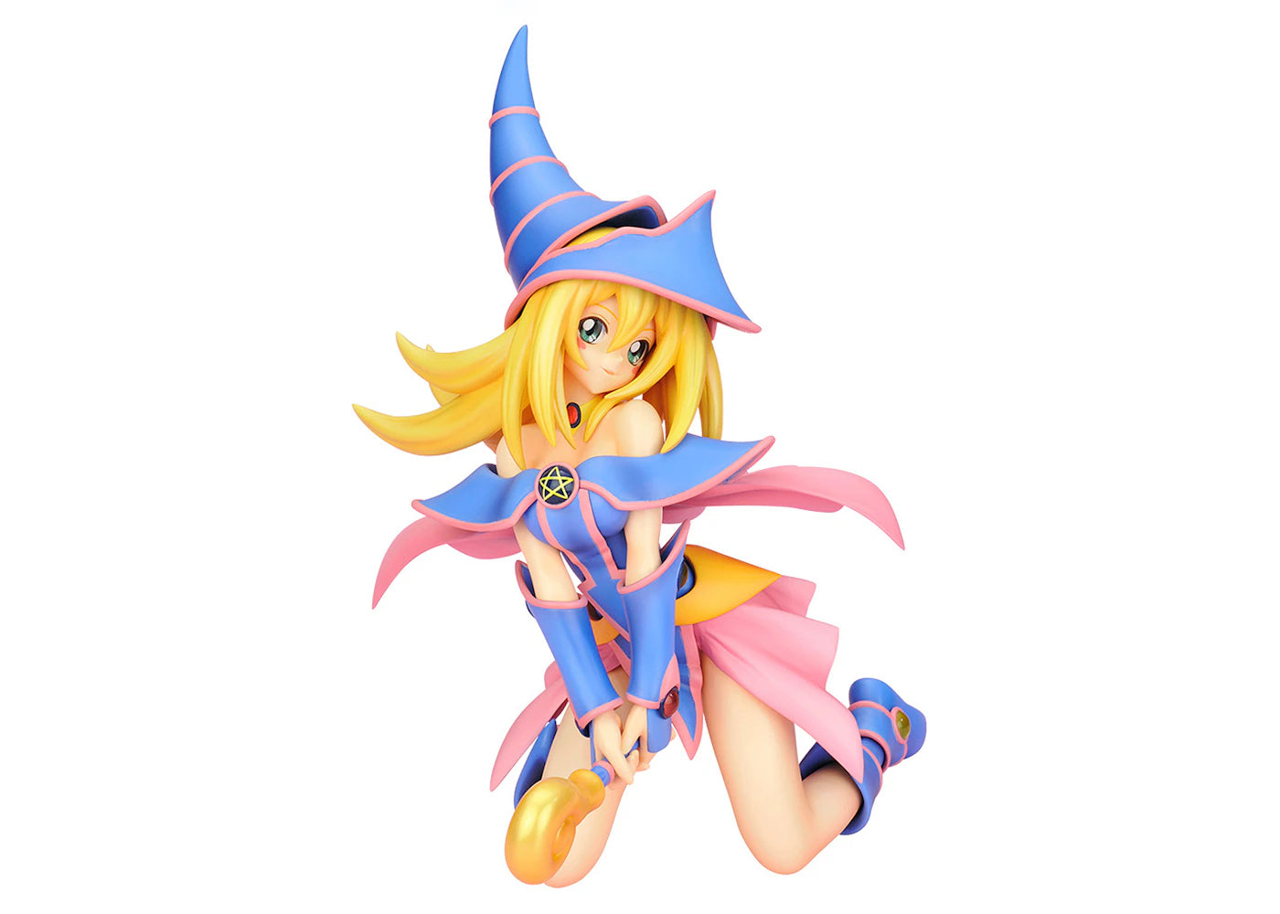 Kotobukiya Yu-Gi-Oh! Dark Magician Girl Ani Figure Blue & Pink