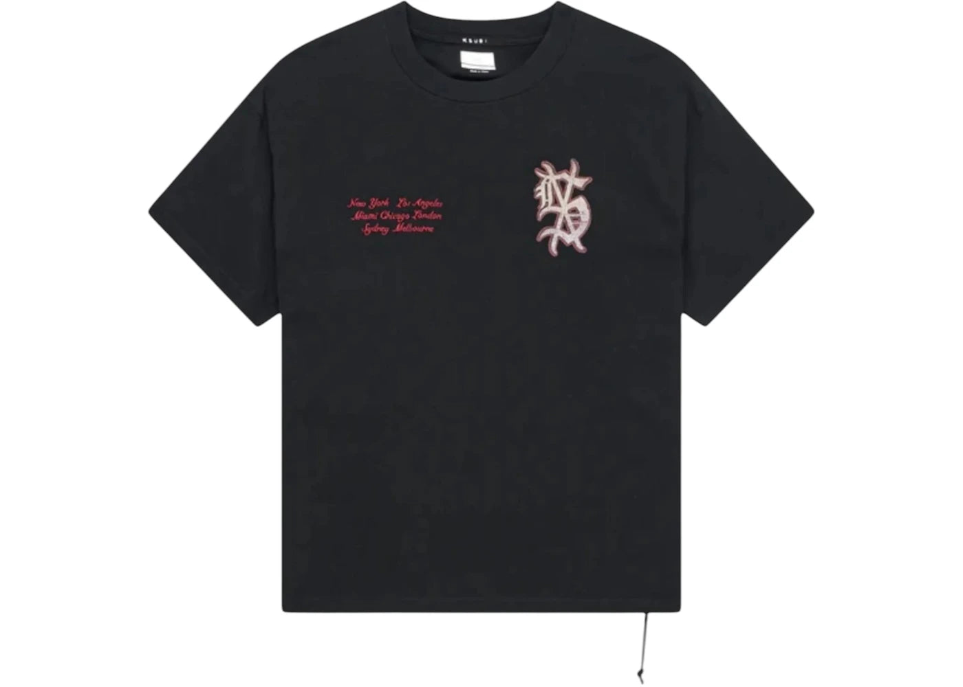 Ksubi Playoff Ekcess S/S Tee Black