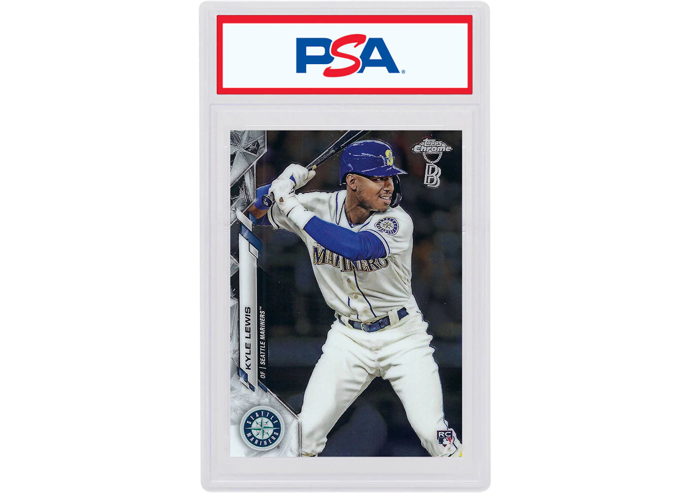 Kyle Lewis 2020 Topps Chrome Ben Baller Rookie #186 (PSA or BGS Graded)