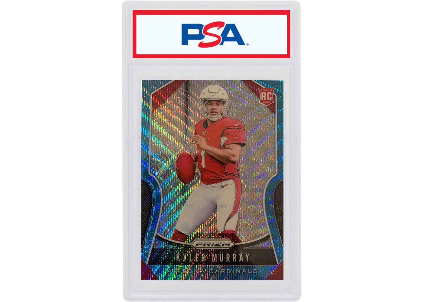 Kyler Murray 2018 Panini Prizm Rookie Blue Wave /199 #301 (PSA or BGS Graded)