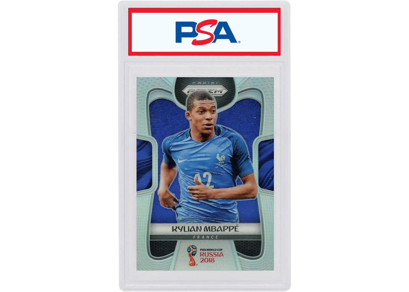 Kylian Mbappe 2018 Panini Prizm World Cup Silver #80 (PSA or BGS Graded)