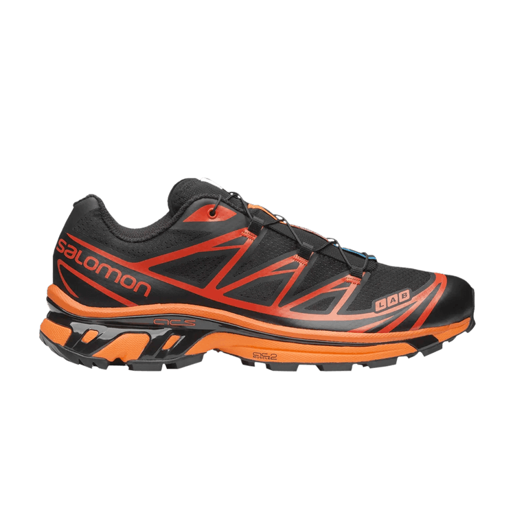 Salomon XT-6 Black Magnet Vibrant Orange